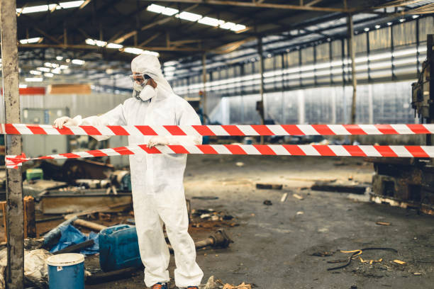 Professional Unattended Death Cleanup technician working in Lancaster, WI